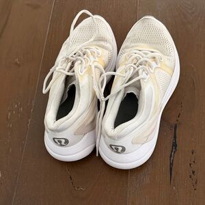 Lululemon Women's Cream Athletic Shoes
